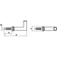 Крючок FK-021 010 черный матовый №9 - 1