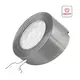 OVAL-2W-SD-SK-40K-1M Светильник LED OVAL MASTER со скосом 2,0W 12VDC 4000K, провод 2 м, алюм. матовый