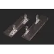 655-8103-350-00 Соединитель фронтальный для ящиков Tekform slimline DW145 с высоким стеклом, белый - 3