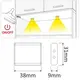 WYL-WRS-AL-01 Выключатель инфракрасный бистабильный LED WRS-MOVE 12VDC 36W - 1