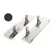 655-8101-385-00 Соединитель фронтальный для ящиков Tekform slimline DW145, антрацит