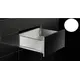 655-7W45-152-00 Выдвижной ящик Tekform slimline DW145 450 мм, стекло, белый