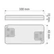 TRA-F-6W-T-01 Блок питания SLIM FLAT LED 6W 12VDC, без проводов - 1