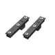 655-8017-390-00 Зажим с лого (2 шт.) для ящиков Tekform slimline 100 мм, черный