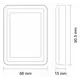 STER-RGB-WIFI-01 Контроллер LED RGB WIFI 12VDC - 1