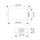 STER-RGB-RF-02 Контроллер LED RGB RF 12VDC 12A с пультом, один выход - 1
