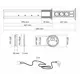 LIFTBOX-A-CZ-3DE-U-01 Удлинитель LIFT BOX автоматический 3xSchuco(розетка) 2xUSB, черный, провод 2 м - 3