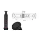 LIFTBOX-STD-3DE-U-01 Удлинитель LIFT BOX 3xSchuco(розетка) 2xUSB, серый, провод 1,8 м - 1