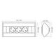 CORNERBOX-BI-3DE Удлинитель CORNER BOX 3xSchuco(розетка), белый, провод 1,8м - 1