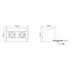 CORNER-ALU-2G-DE-1 Розетка CORNER BOX 2xSchuco(розетка) - 1