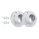 OP2-UCH-REL-SZ-01W Крепление для штанги PROFIL RELING LED (компл. 2 шт + 6 шурупов)