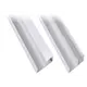 PROFIL-FLOORLINE-OP-2M-W Профиль для LED ленты PROFIL FLOOR LINE 2 м, алюм, молочный рассеиватель - 1