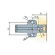 915-4183-381-00 Пластина крестообразная для толкателя Push Latch - 1