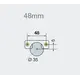 242-0971-054-00 Петля S-type i3 с доводчиком Glissando 110/48/0 мм - 8