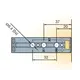 915-4175-381-00 Пластина прямая для толкателя Push Latch - 1