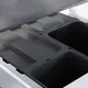 5074.90.41616 Контейнер для мусора 42 л 412*230*560 мм (alu grey) Eins2vier Ninka - 5