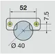249-7302-050-TL Петля B-Type для толстых фасадов 93/52/10 мм - 2