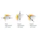 701-0ET4-054-00 Петля T-type-i 170/45/0 мм с cистемой ускоренной сборки Easy-fix - 3