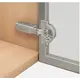 71B970A Петля Clip top Blumotion для алюминиевых рамок 95°, вкладная, чашка петли: на шурупы - 2