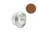 980-4842-370 Розетка 16 мм цилиндра замка Push Lock/ Push Esp Lock, коричневый