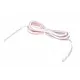 OKSZ-2M-LED-MES-CZ Провод 2 м 2x0,10мм2 с мини-штекером, черный