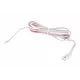 OKSZ-2M-LED-ZEN-BI Провод 2 м 2x0,22мм2 с мини-гнездом, белый