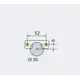 242-0923-650-00 Петля S-type i3 с доводчиком Glissando угловая (30гр) 110/52/9 мм - 7