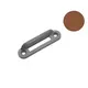 927-4893-370 Планка ответная замка Push Esp Lock, коричневый