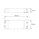 TRA-S-100W-T-01 Блок питания SLIM LED PREMIUM 100W 12VDC, без проводов - 1