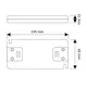 TRA-S-180W-T-01 Блок питания SLIM LED PREMIUM 180W 12VDC, без проводов - 1