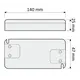 TRA-SP-24W-T-01 Блок питания LED STANDARD PLUS 24W 12VDC, без проводов - 1