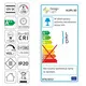 KLIPS-3D-AL-30K-01 Светильник LED KLIPS 3D 1,1W 12VDC 3000К, провод 2 м, алюминий - 4