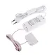 U12-012-SP-2B1-206B Блок питания LED STANDARD PLUS 12W 12VDC, белый провод 4 м, ручной выключатель, разветвитель 6 гнезд