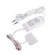 U12-016-SP-2B1-206B Блок питания LED STANDARD PLUS 16W 12VDC, белый провод 4 м, ручной выключатель, разветвитель 6 гнезд