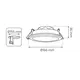 APOLLO-12-30K-02 Светильник LED APOLLO 12W 230VAC 3000К - 5