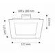 STELLA-6-40K-01 Светильник LED STELLA 6W 230VAC 4000К - 1