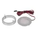 OVAL-2W-SD-DY-40K-01 Светильник LED OVAL накладной  2,0W 12VDC 4000K, провод 2 м, алюм. матовый - 2