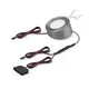 OVAL-2W-SD-SK-40K-1M Светильник LED OVAL MASTER со скосом 2,0W 12VDC 4000K, провод 2 м, алюм. матовый - 2