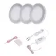 ZSENS-M-3P-AL-30K-01W Комплект светильник LED (SENSO 2 шт., SENSO MASTER 1шт.) 3000К, блок питания