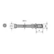 005575-885-K01 Эксцентриковая стяжка, комплект 12х9.9 - 5
