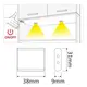 WYL-IRS-AL-01 Выключатель инфракрасный LED IRS-DOOR 12VDC 36W - 1