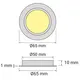 ZQN-SDx1-BZ-V2-0S-1 Светильник встраиваемый Queen LED - 3