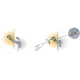 244-0L50-050-N1 Монтажная планка петли BASIC F0 мм с футоркой 10х10,5 мм - 1
