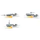 700-0NA4-650-00 Монтажная планка петли T-type F4 мм крест. - 2