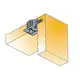 006973-877-001 Эксцентрик SYSTEM 6 Side-entry 16 мм, установка сверху/сбоку, белый - 2
