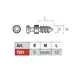 TI01FZ Дюбель d5х12 мм M6euro, цинк - 2