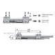 655-8F63-185-00 Выдвижной ящик Tekform Slimline Tacto DW100 500 мм, антрацит - 3