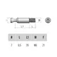 TF80FZ Дюбель стяжной TRIO М6 D7х8,5 мм, цинк - 2