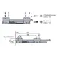 655-8E61-185-00 Выдвижной ящик Tekform Slimline Tacto DW70 400 мм, антрацит - 3