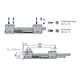 655-8F61-185-00 Выдвижной ящик Tekform Slimline Tacto DW100 400 мм, антрацит - 3